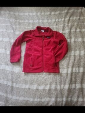 Columbia Pink Fleece Jacket - Bright Pink
